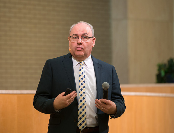 Third annual All Employee Conference theme: "Emulating the Savior In Our Emlpoyment". Merv Brown, University Realtions Managing Director, "As a Man Speaketh" Applying the Savior's Pattern for Communic