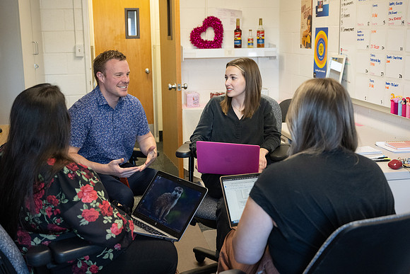 University Relations, Public Affairs Communications team, lead by Perry Rockwood.
