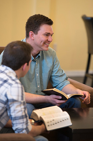 Students gather Monday evenings to strengthen each other Spiriturally.