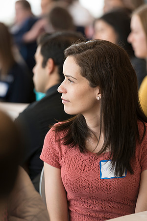 Pathway student employees meet together to discuss the Pathway program.
