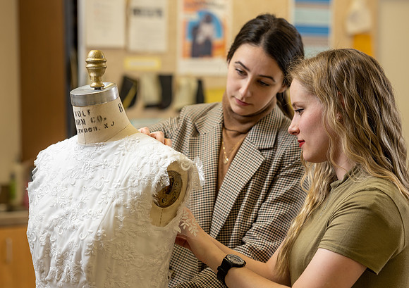 Apparel Design students learn how to design and create their own clothing.