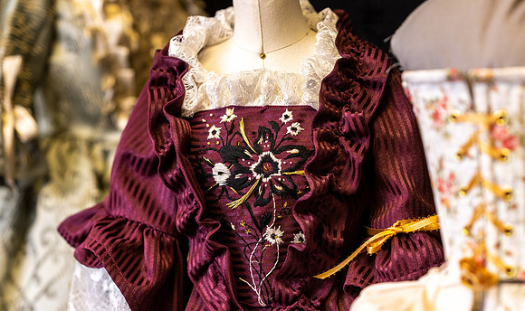 Apparel Design students learn how to design and create their own clothing.