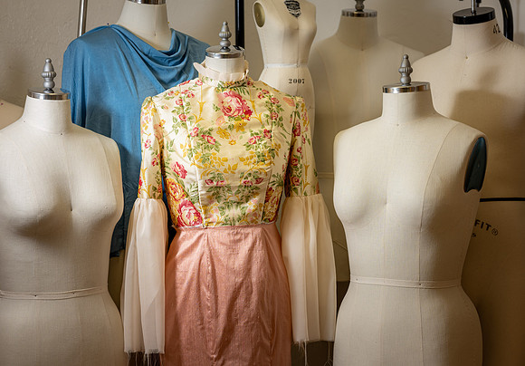 Apparel Design students learn how to design and create their own clothing.