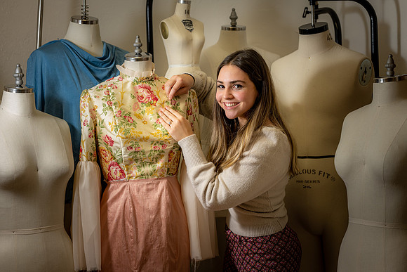 Apparel Design students learn how to design and create their own clothing.