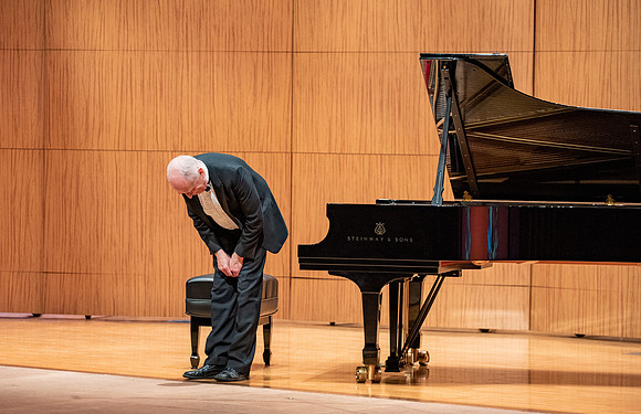 Center Stage Piano concert by Del Parkinson in the Barrus Concert Hall.