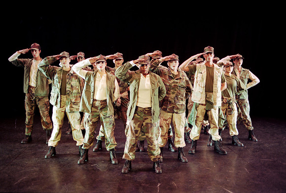 Members of the dance team.