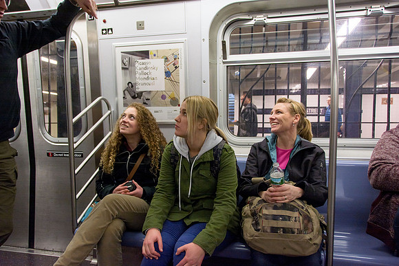 BYU-Idaho students in the Travel Studies class to New York City.
