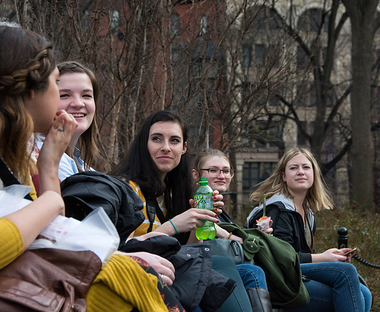 BYU-Idaho students in the Travel Studies class to New York City.