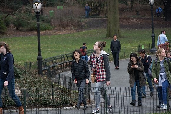 BYU-Idaho students in the Travel Studies class to New York City.