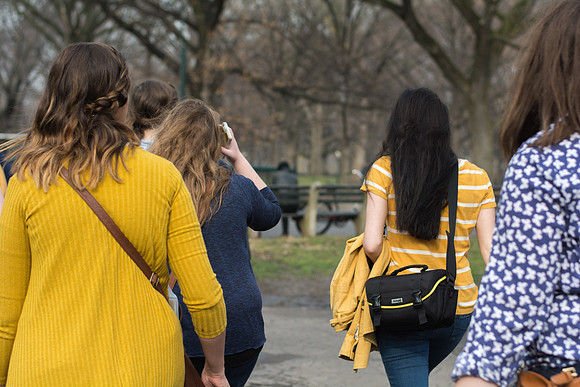 BYU-Idaho students in the Travel Studies class to New York City.