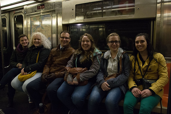 BYU-Idaho students in the Travel Studies class to New York City.