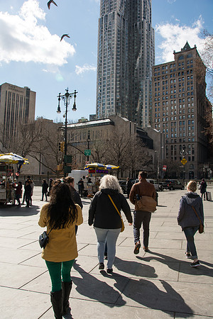 BYU-Idaho students in the Travel Studies class to New York City.
