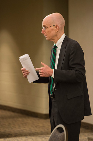 President and Sister Eyring answer questions at an Interdisciplinary Studies Conference.
