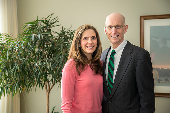 President Henry J. Eyring and his wife Kelly.
