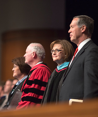 BYU-Idaho December 2013 graduation. Relief Society General President Linda K. Burton addressed the graduates.