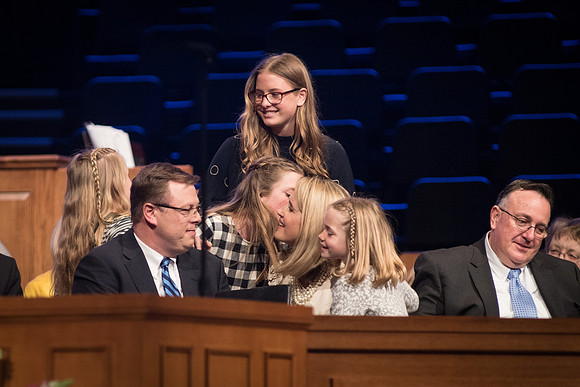President and Sister Gilbert give their last devotional address at BYU-Idaho