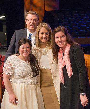 President and Sister Gilbert give their farewell devotional address at BYU-Idaho.