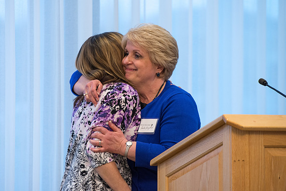 Brent & Marybeth Jones are recognized for their contribution to the Arts at the annual Snow Society Banquet at BYU-Idaho.