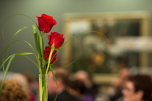 Brent & Marybeth Jones are recognized for their contribution to the Arts at the annual Snow Society Banquet at BYU-Idaho.