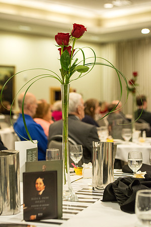 Brent & Marybeth Jones are recognized for their contribution to the Arts at the annual Snow Society Banquet at BYU-Idaho.