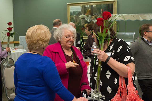 Brent & Marybeth Jones are recognized for their contribution to the Arts at the annual Snow Society Banquet at BYU-Idaho.