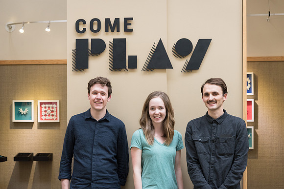 Hayden Shaum, Cody Duke and Holly Twitchell present "Play" for their group BFA project.