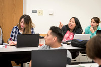 Students in the Pathway Program meet together on Thursday night