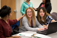 Students in the Pathway Program meet together on Thursday night