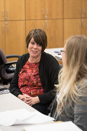 Students in the Pathway Program meet together on Thursday night