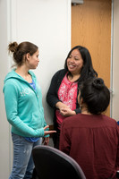 Students in the Pathway Program meet together on Thursday night