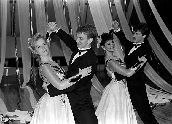 Members of the 1987 Ricks College Dance Team