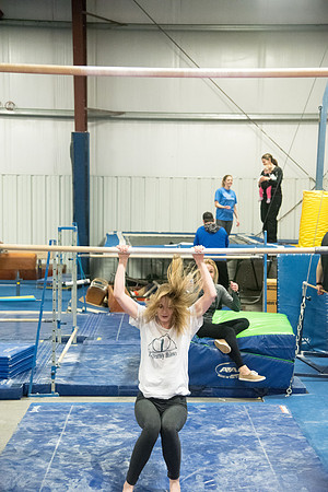 Students in the Rexburg YSA 20th Ward enjoyed a Closing Social at the Madison Gymnastics Center and Rock Climbing Wall.