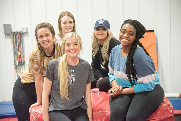 Students in the Rexburg YSA 20th Ward enjoyed a Closing Social at the Madison Gymnastics Center and Rock Climbing Wall.
