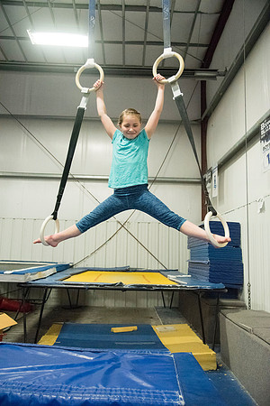 Students in the Rexburg YSA 20th Ward enjoyed a Closing Social at the Madison Gymnastics Center and Rock Climbing Wall.