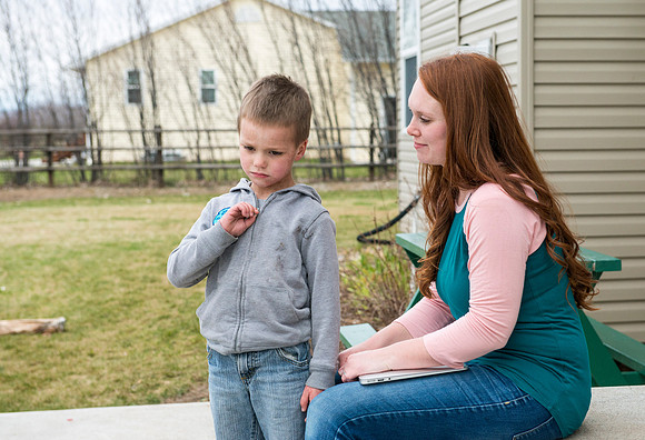 Pathway student Elizabeth Cameron and her family. March 2017