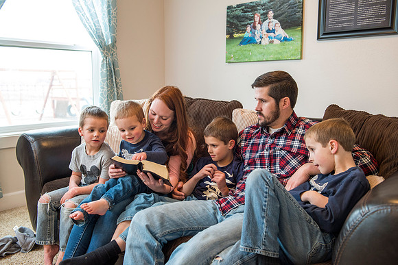 Pathway student Elizabeth Cameron and her family. March 2017