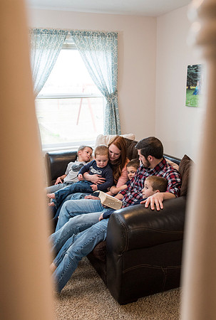 Pathway student Elizabeth Cameron and her family. March 2017