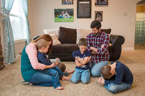 Pathway student Elizabeth Cameron and her family. March 2017