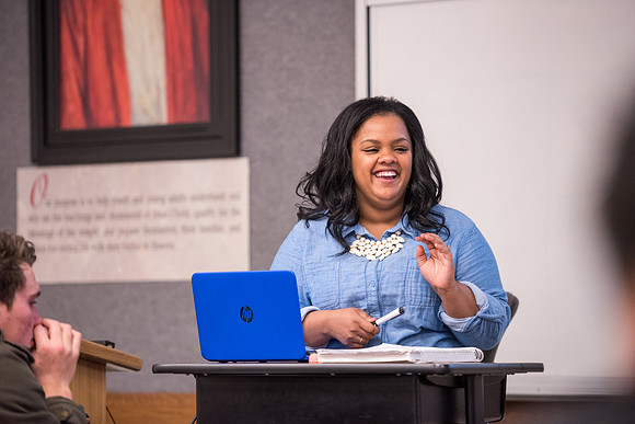 Pathway classes meet once a week on campus and students work effectively to apply the learning model.