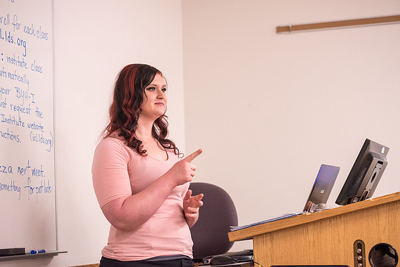 Pathway classes meet once a week on campus and students work effectively to apply the learning model.