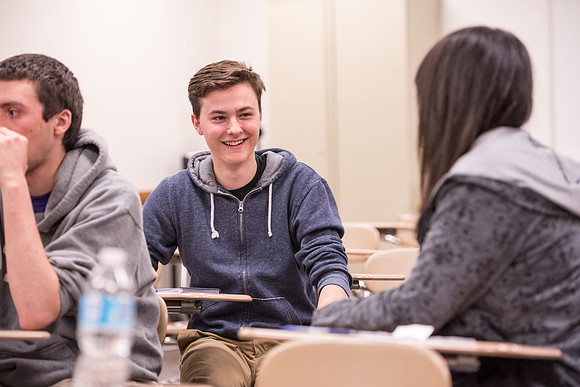 Pathway classes meet once a week on campus and students work effectively to apply the learning model.