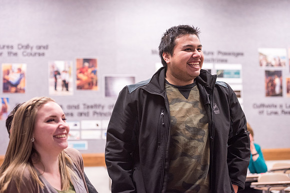Pathway classes meet once a week on campus and students work effectively to apply the learning model.