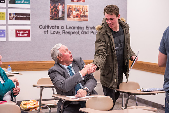 Pathway classes meet once a week on campus and students work effectively to apply the learning model.