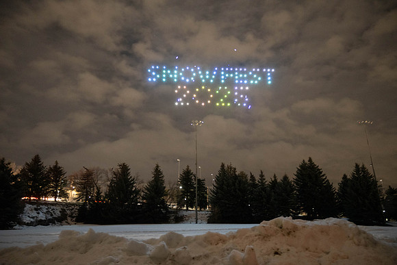 Winter Fest Drone Show - Feb 2025