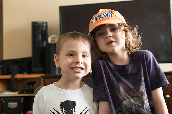 Pathway student Eva Sherrod and her children.