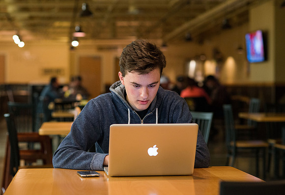 Pathway student Brandon Puckett.