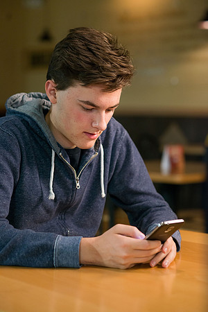 Pathway student Brandon Puckett.