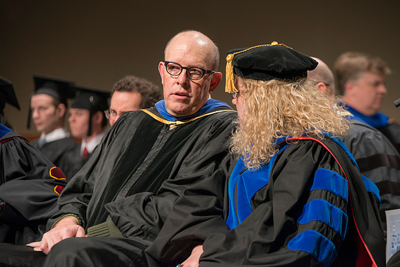 College of Language and Letters Convocation in the Manwaring Center Ballroom.