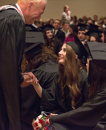 College of Language and Letters Convocation in the Manwaring Center Ballroom.