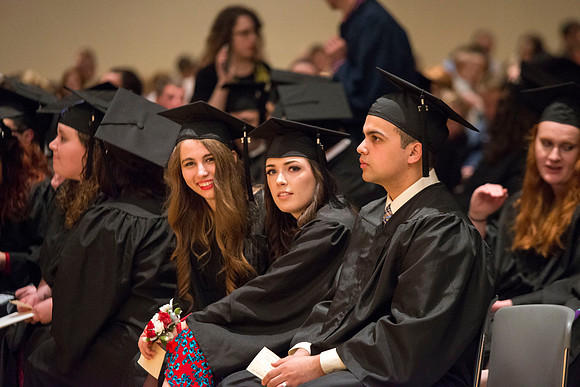 College of Language and Letters Convocation in the Manwaring Center Ballroom.